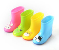 Baby Kids Fashion Rain Boots New Cute Cartoon Children Winter Warm Snow Rainning Boots For Girls