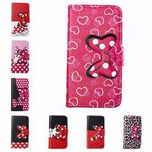 Cute Cartoons Pu Leather Mobile Phone Accessories For Samsung Galaxy S5 i9600 Wallet Case Cover Stand