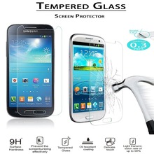GT-i9190 i9192 S4 Mini Glass Film 9H Round Edge High Definition Screen protector Tempered Glass for Samsung Galaxy S4 Mini