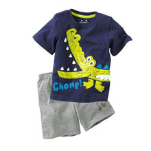 1 set retail 2015 new kids children s clothing summer clothes suit Boys girls fashion sports