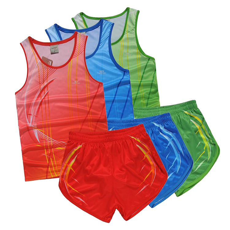 Track Suit Running Jersey Set Male Female Athletic Jerseys Training