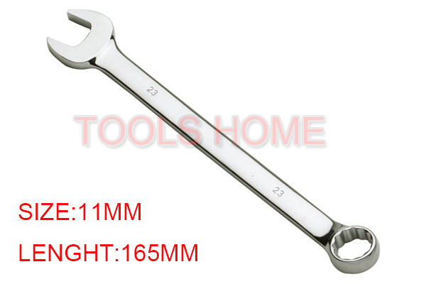 Hot Selling!10mm Carbon Steel  mirror polish Chrome plate Combination Wrench  Closed+Open End Ferramentas Hand Tools