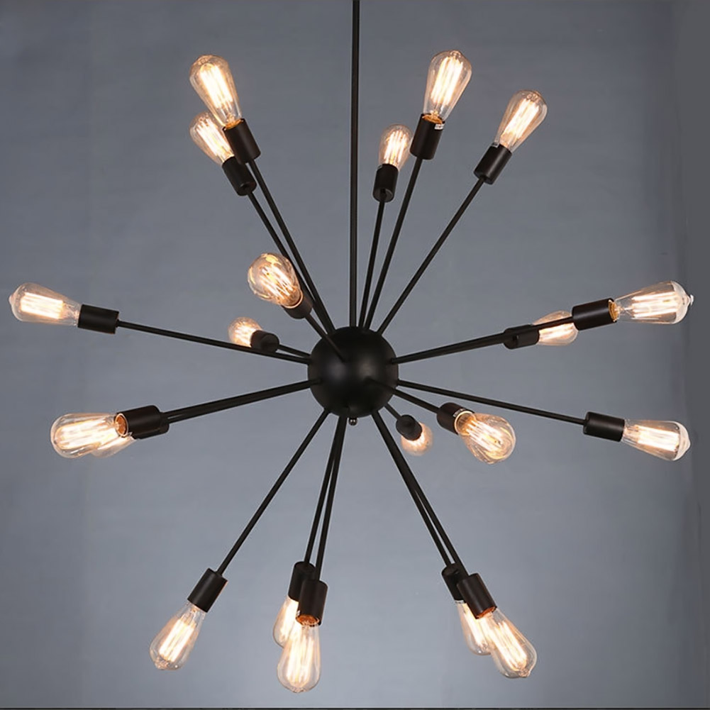 Hoge kwaliteit groothandel 18 light black chandelier van chinese ...