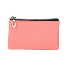 New Fashion Pu Leather Coin Purse Women Wallet Daily Storage Change Purse Ladies Handbag Phone Bag