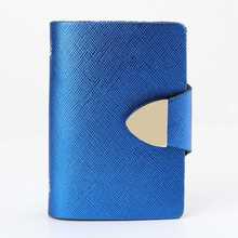 High Quality New Travel Texture Hasp Genuine Leather Business Cards Case ID Credit Card Bag Holder