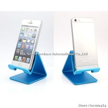 Universal Aluminium Metal Desk Stand Holder for Mobile Phone Smartphone Tablet PC Ebook Mobile Mate Portable