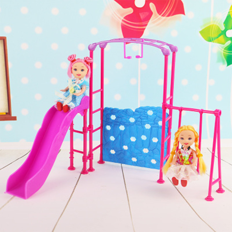 Genuine Plastic Slide Toy for 12cm Simba Kelly Doll Girl Doll house