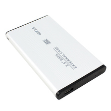 USB 3.0 Aluminum External Hard Drive Disk Case HDD Enclosure Disco HD Disk Box Storage Devices for Laptop Desktop Computer