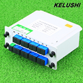 KELUSHI Fiber Branching Device Optical divider 1x16 Box Cassette Card Inserting PLC Splitter SC Connector Fiber