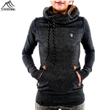 4 Colors Women Skateboard Hoodies Warm Fleece Sweatshirt Fashion Streetwear Coats Autumn sportswear For Women hooded sweatshirts