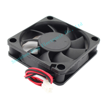 10pcs lot 2 Wire 2 pin 12V 3D Printer Equipment Brushless DC Cooling Fan 6CM 60MM