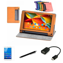 Protective Shell Skin protective Leather Case For Lenovo YOGA yt3 850F 850M 850L 8 Tablet PC