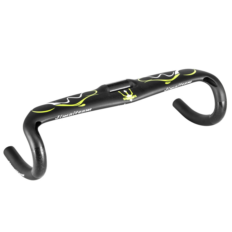 New Road bike racing matte UD full carbon fiber bicycle handlebar internal cable