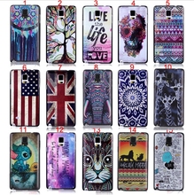 Note 4 Phone Case Ultra thin 3D Relief Embossing Custom Design Pictures Plastic Case For Samsung Galaxy Note 4 IV Battery Cover