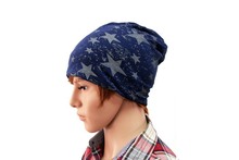 2016 New fashion cotton Five-pointed star Male and Female knit hat Double-deck Hip-hop popular thin All-match caps