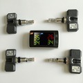 Orange P409F TPMS Wireless Car Tire Pressure Temperature Monitor System Driving Safety Tire Pressure Real time