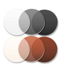 1.56 Index Photochromic Glass Anti Reflective UV Anti Scratch Transition Lenses