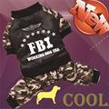 Best Pet Dog Coat Jackets winter Clothes FBI Style for Pet dog high quality pet dog