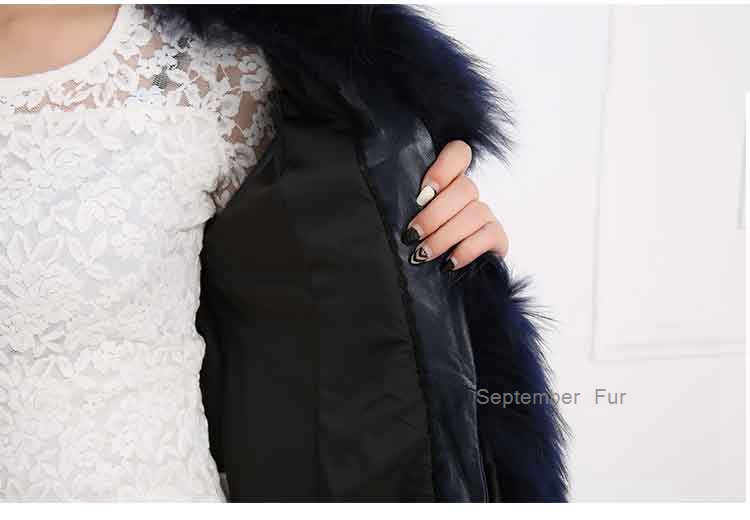 leather and fur collar waistcoat for women (10)