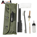 Airsoft Hunting Rifle Shortgun Cleaning Kit Fit For 22cal 5 56mm Rifle w Durable Pouch Gun
