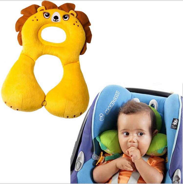 Useful Car Headrest for Children Baby Protection Cushion Head Neck Rest Pillow for Car Baby Buggy