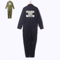 HOT 2016 New fashion vintage casual street style tooling slim bodysuit jumpsuit letter overalls