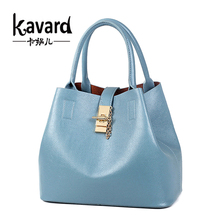 Kavard Women Bags 2016 Luxury Brand Summer Tote Famous Designer Brand Bags Women Leather Handbags Set Ladies cross body bag Girl