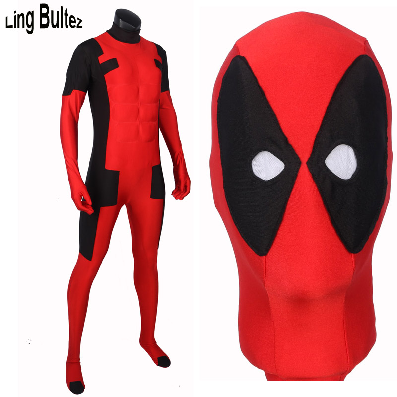 Compra Deadpool Traje De Spandex Online Al Por Mayor De China 