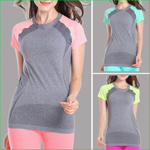 WST02 Dry Quick gym T Shirt compression tights women’s Sport T Shirts Sport Wear Women Running Short Sleeve T-shirts