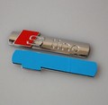 2PCS Auto car silvery Alloy S line Sline Fit for Audi A4 S4 RS4 A6 TT