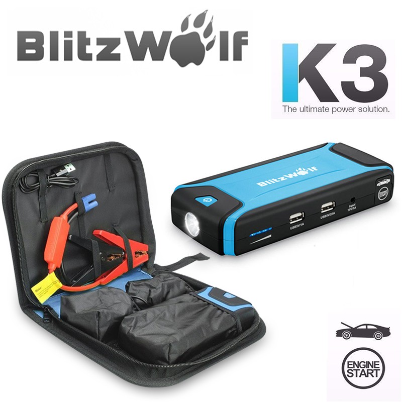 Blitzwolf K3 400A 12000        USB      