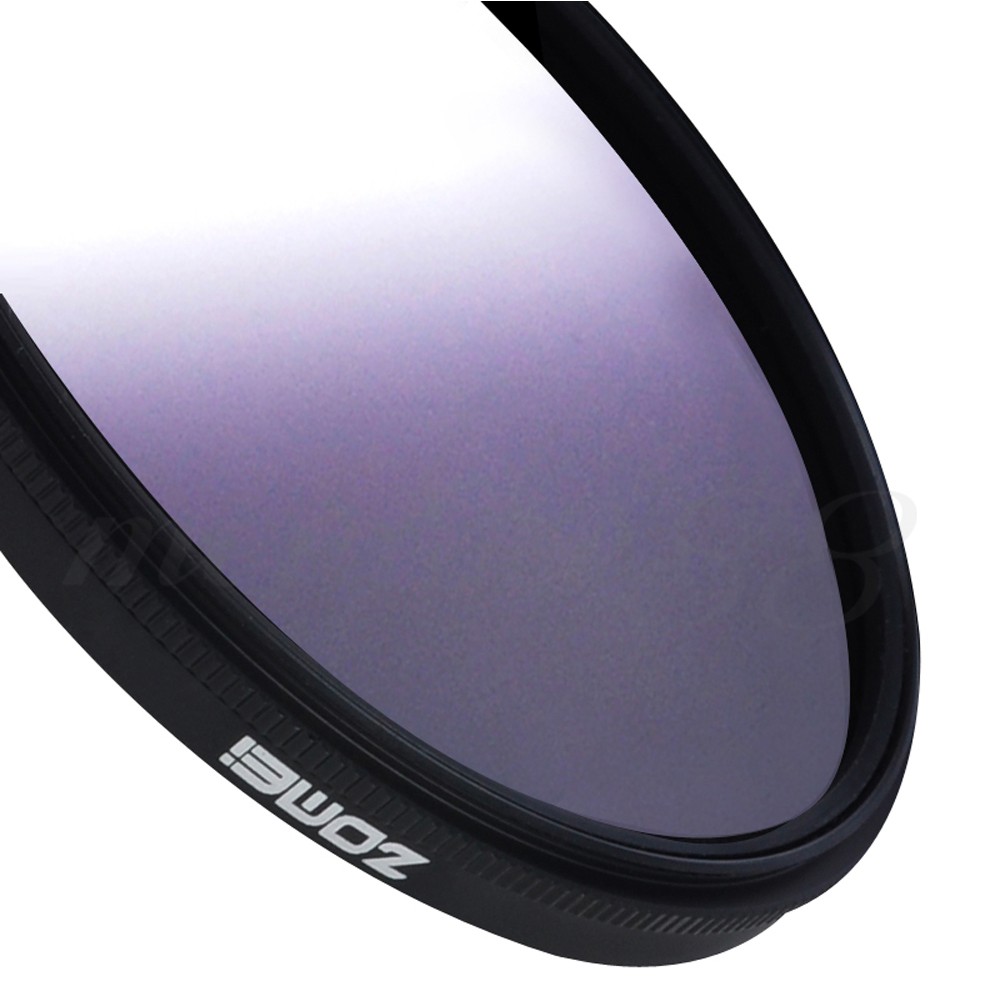 Zomei Ultra Slim Circular Gradual GC Grey Blue Orange Red Lens Filter Kit (10)
