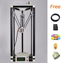 2016 new arrive high quality diy 3d printer delta kit with 40m filament masking tape 8GB
