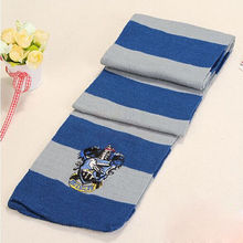 Harry Potter Scarf Scarves Gryffindor Hufflepuff Slytherin Knit Scarves Cosplay Costume Gift B002
