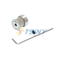 3M Synchronous Pulley 22 Tooth Aluminium Timing Belt Pulley Bore 6mm 8mm Machine Drive Belt Pulley Teeth Width 16mm