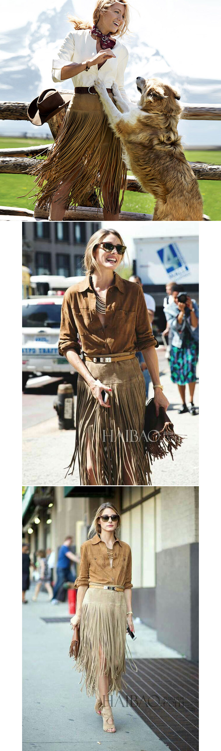 Tassel Skirt 2015 Summer Style Pencil Skirt For Women Brown Ladies Skirt Short Saia Fashion