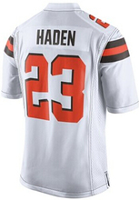 2015 Cleveland Football Jerseys Cheap Cleveland 23 Joe Haden Jersey Brown White Orange new style Men