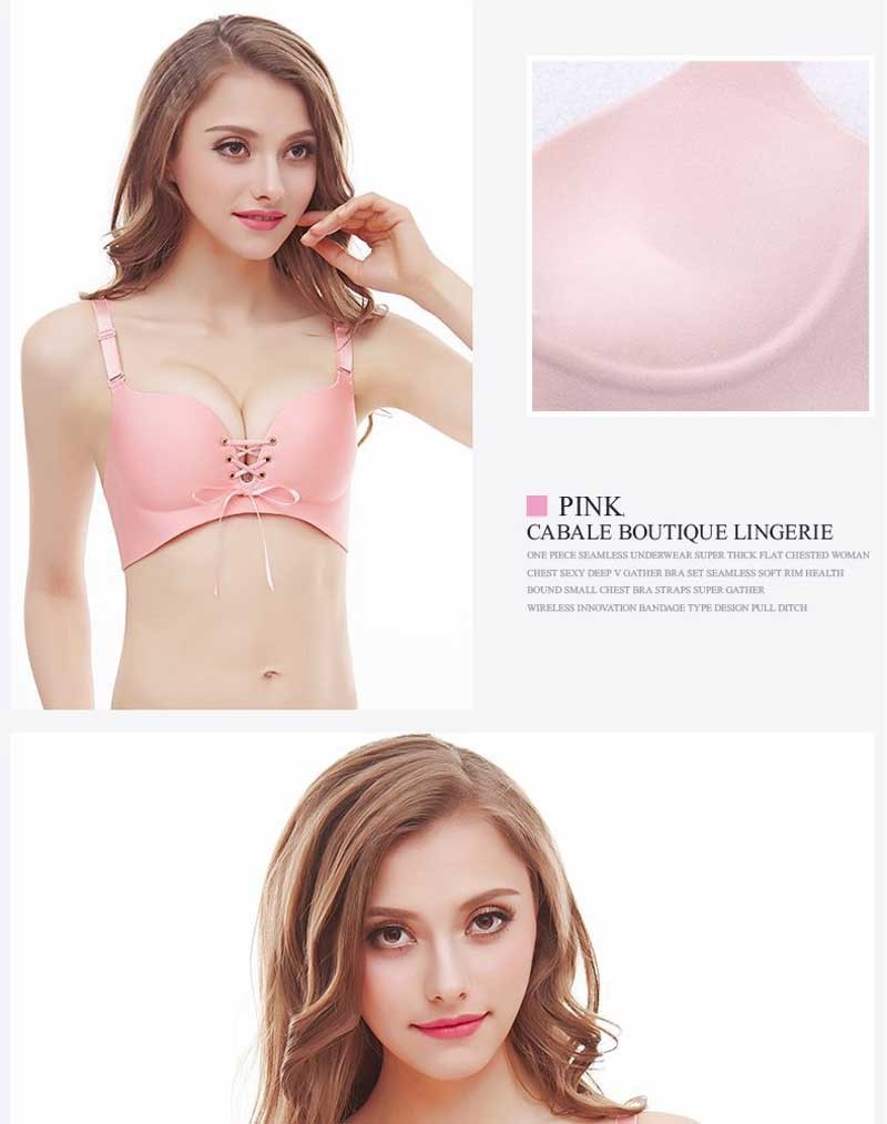 Plus Size D Cup Sexy Women Seamless LB Bra Gather Adjustable Super Push Up Bra Women Underwear Seamless Underwear Lingerie Bras Plus Size D Cup Sexy Women Seamless LB Bra Gather Adjustable Super Push Up Bra Women Underwear Seamless Underwear Lingerie Bras