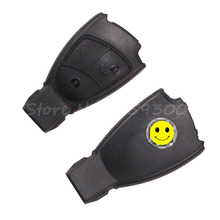 free shipping mercedes benz car key replacements 3 buttons remote key case with logo