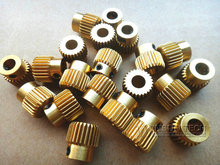 Wholesale! 10pcs/lot drive gear 26 Teeth Extruder Head Gear 3D Printer Parts Extrusion Wheel For makerbot and other 3d printer