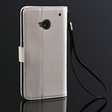 Vintage Wallet With Stand PU Leather Case For HTC One M7 Luxury Phone Bag For HTC