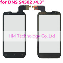 1pc Black TP for DNS S4502 4502 S4502M Touch Screen Digitizer No LCD Glass Lens Smartphone