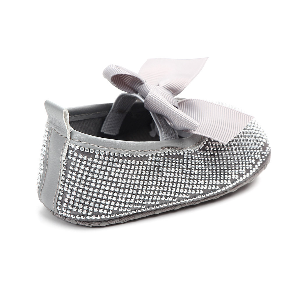 Silver crib shoes Clearance