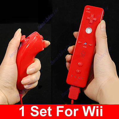 J34   Nunchuck   Wii Red