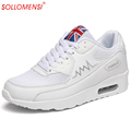 2016 Hot Air Mesh Breathable Women Running Shoes Girls Ladies Comfortable Platform Sport Shoes Sneakers Outdoor