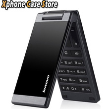 Dual SIM Original Lenovo MA388 Black 3.5inch Business Elders Flip Mobile Phone FM Flashlight Camera Bluetooth GSM Network