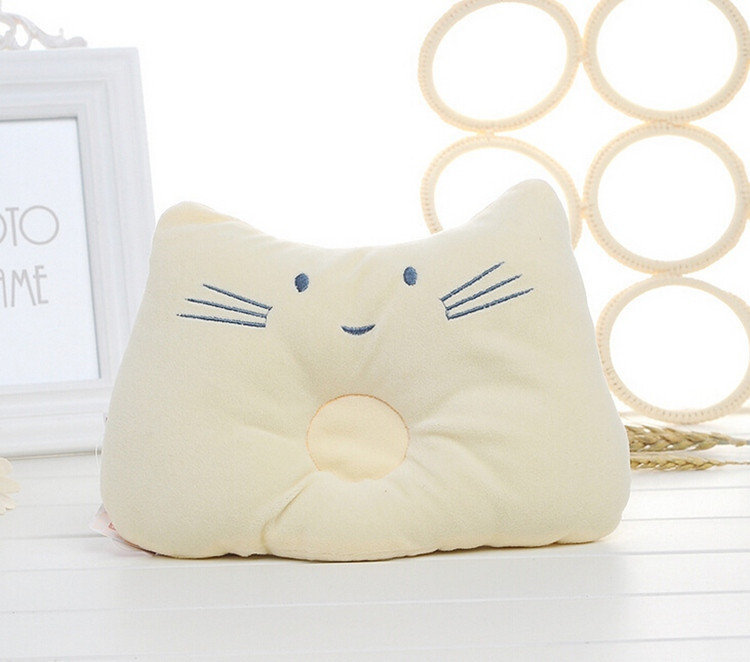 High Quality Baby Pillow Prevent Flat Head Health Baby Bedding Animals Nursing Pillow Embroidery Cotton Infant Sleep Pillow (2)
