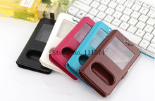 2015 New Original Flip View Window Protective Holster Leather cover case For Smartphone MPIE M10 core phone