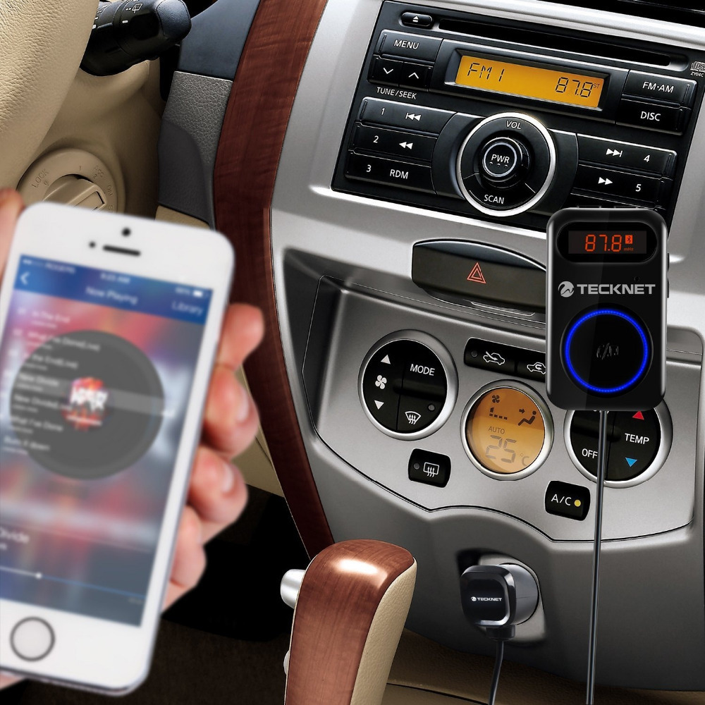 #Jm 2015  Bluetooth Car Kit FM     Car   /    iPhone  