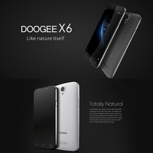 In stock DOOGEE X6 5 5 inch HD screen Android 5 1 Smartphone MT6580 Quad Core